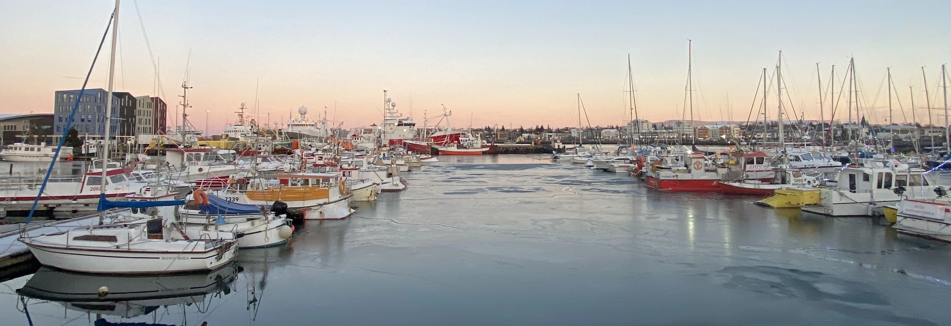 Mynd af Hafnarfjarðarhöfn